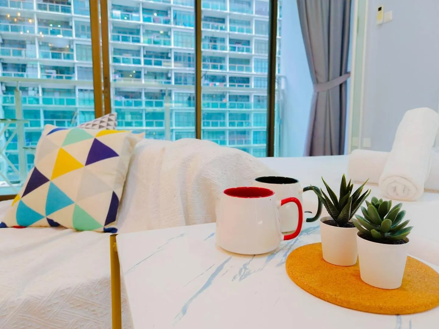 新山-Garden View- Mount Austin Aeon Ikea 10 Mins - A13A公寓